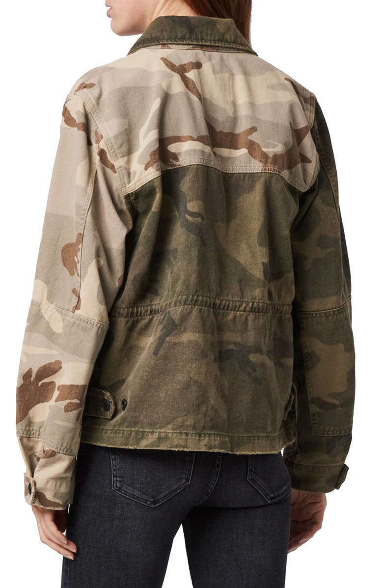 AllSaints Finch Camo Jacket, Alternate, color, 