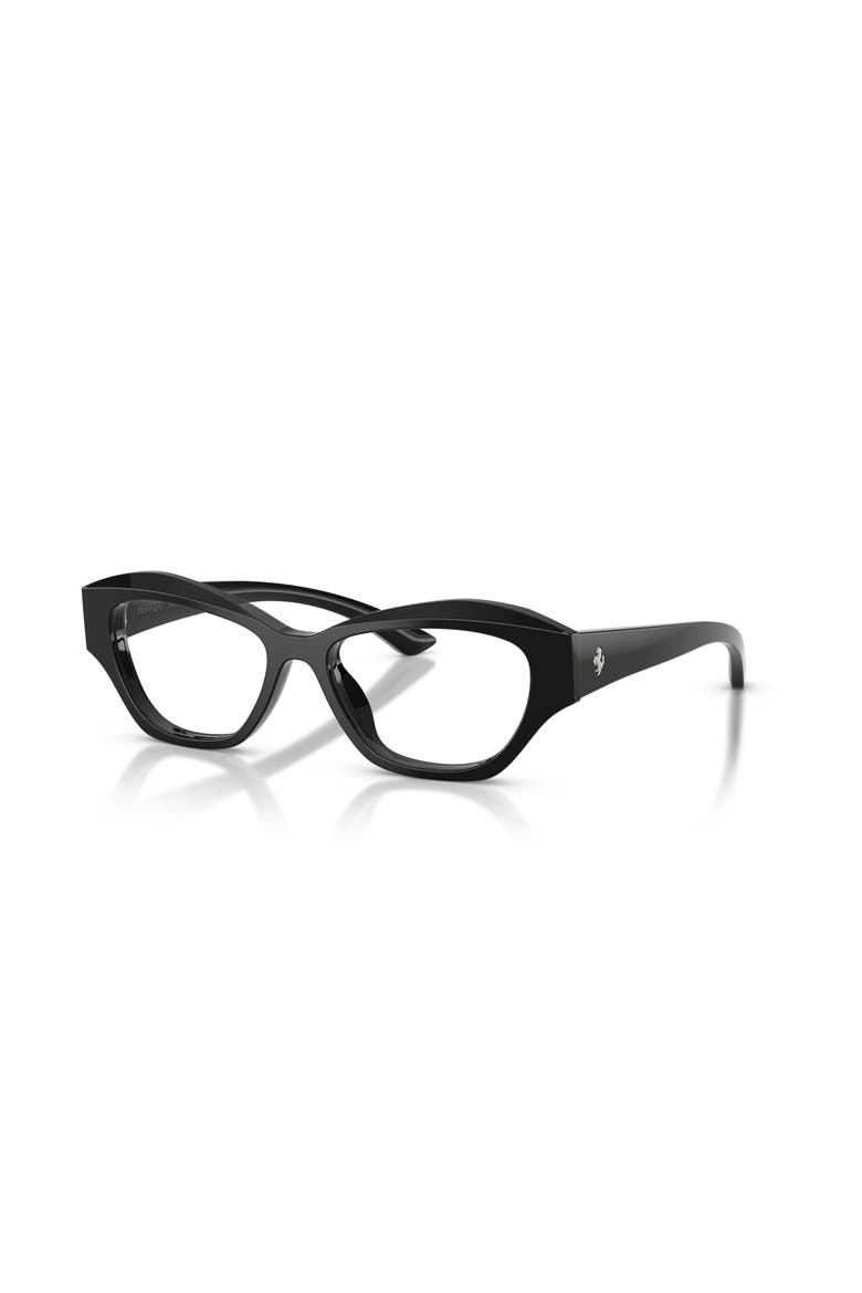 53mm Cat Eye optical glasses, Main, color, Black