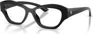Ferrari 53mm Cat Eye optical glasses