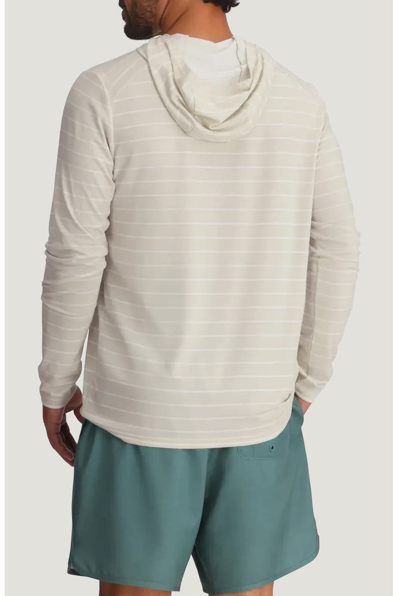Shade UPF 50+ Hoodie, Alternate, color, DASH STRIPE BIRCH
