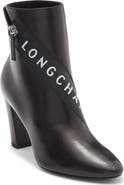 Longchamp Logo Ankle Boot
