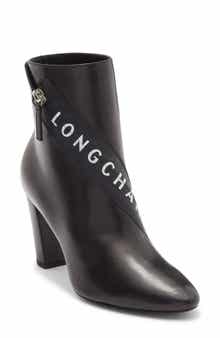 Longchamp Logo Ankle Boot