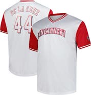 PROFILE Men's Profile Elly De La Cruz White Cincinnati Reds Big & Tall Birdeye T-Shirt