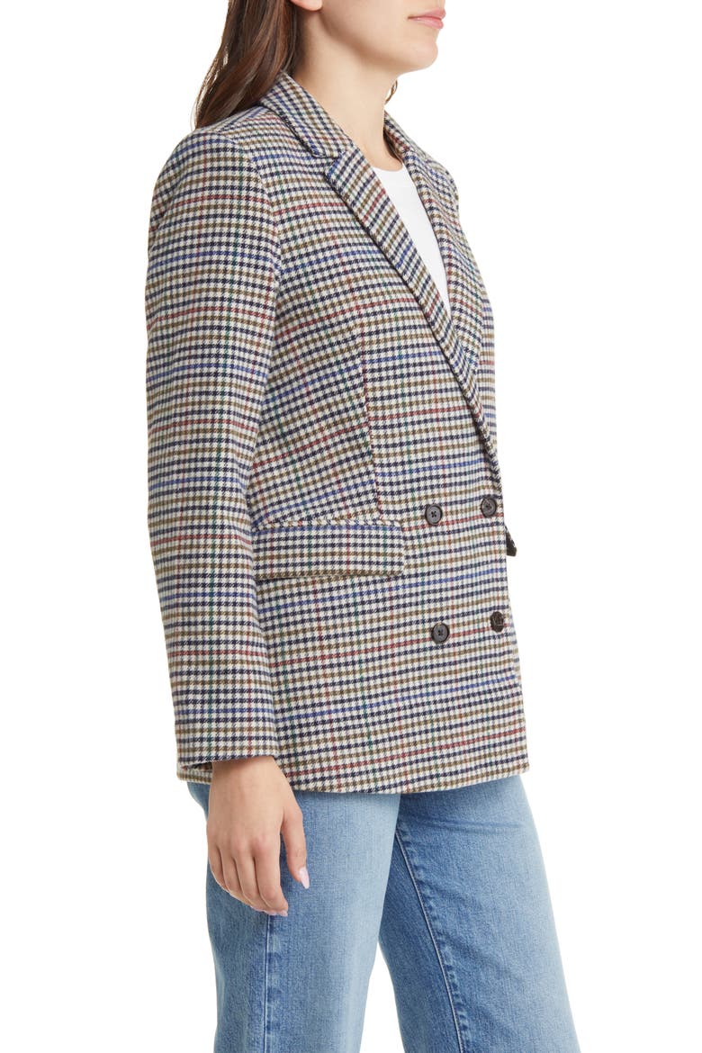 Jac Blazer, Alternate, color, CARDINAL PINE MULTI