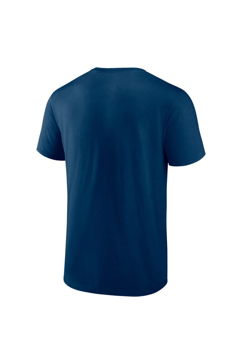 Men's Fanatics Branded Deep Sea Blue Seattle Kraken Local T-Shirt, Alternate, color, Navy