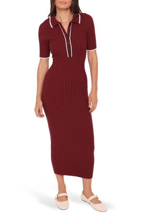 Conner Short Sleeve Sweater Dress