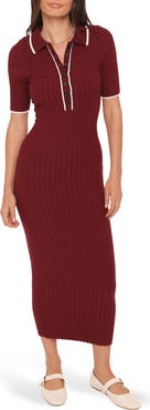 Petal & Pup Conner Short Sleeve Sweater Dress