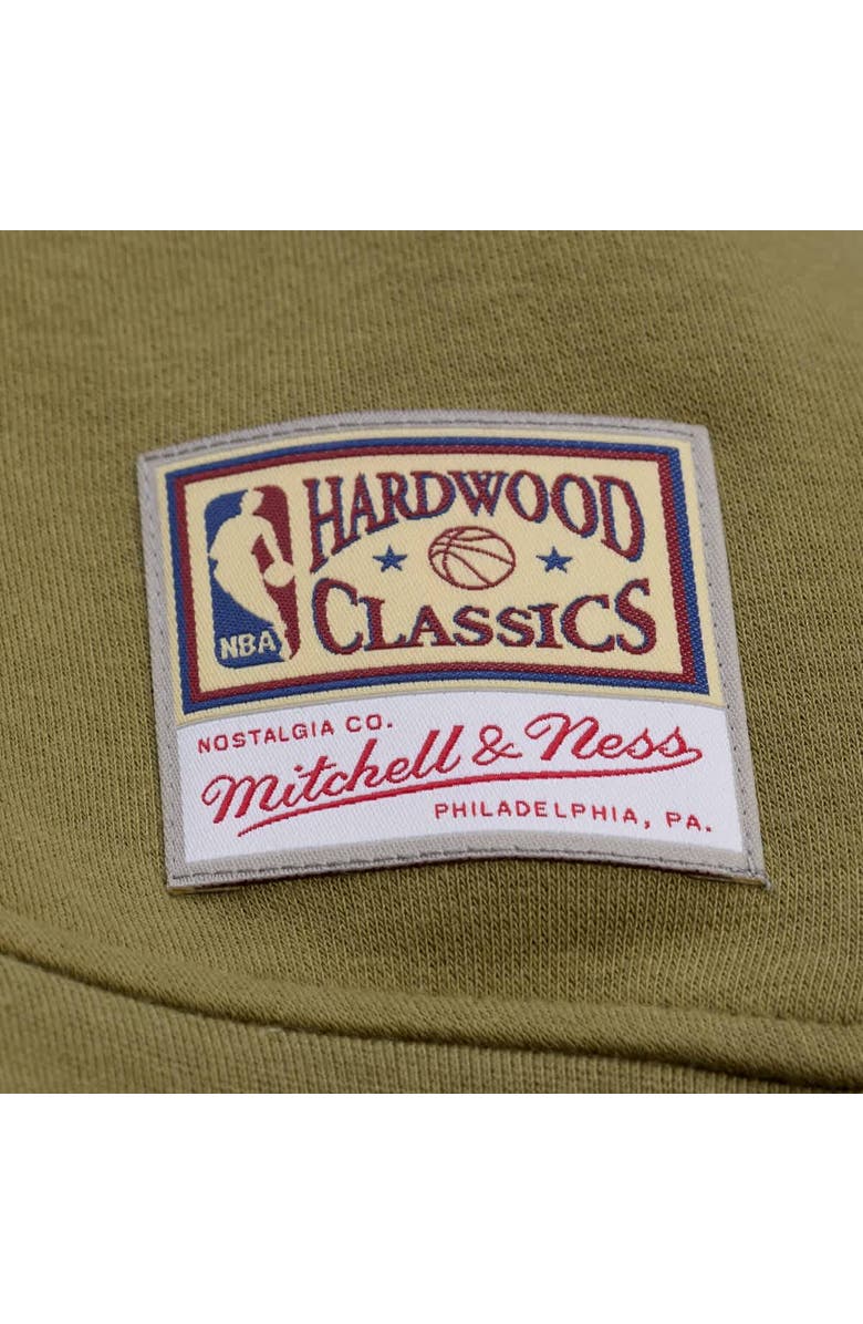 Mitchell & Ness Women's Mitchell & Ness  Olive Boston Celtics Lightweight Script Sweatshirt, Alternate, color, Olive