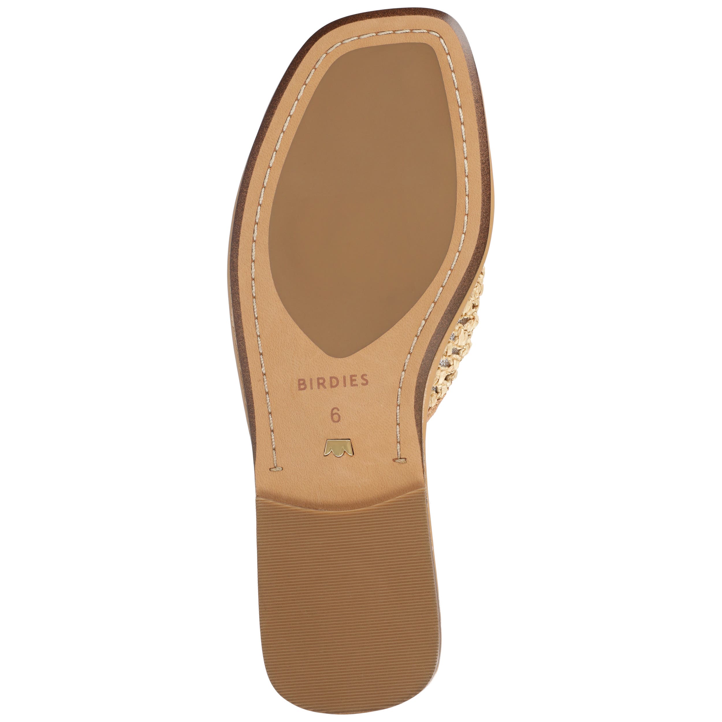 Birdies The Kiwi Pom Sandal, Alternate, color, Tan Openweave