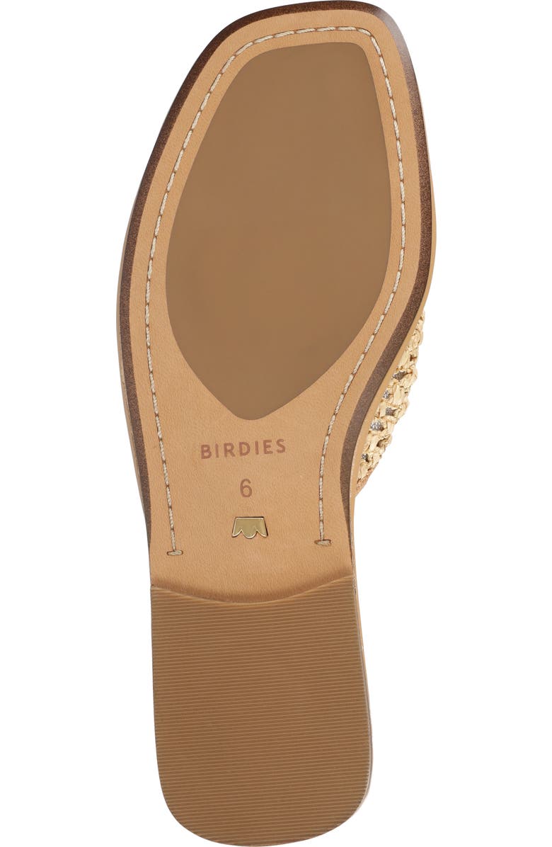 Birdies The Kiwi Pom Sandal, Alternate, color, Tan Openweave