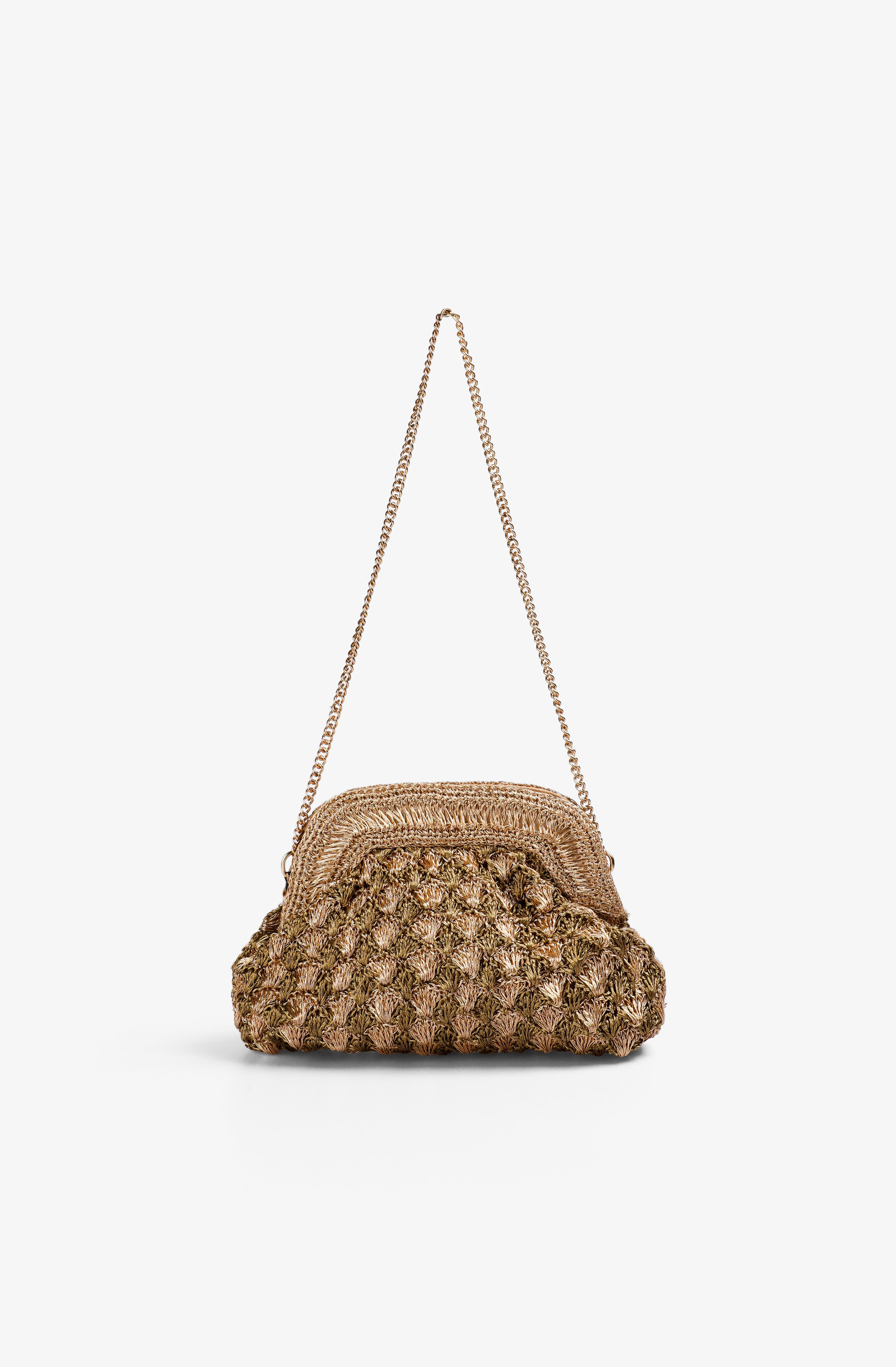 Scalpers Par Metallic Duo Bag, Main, color, Gold