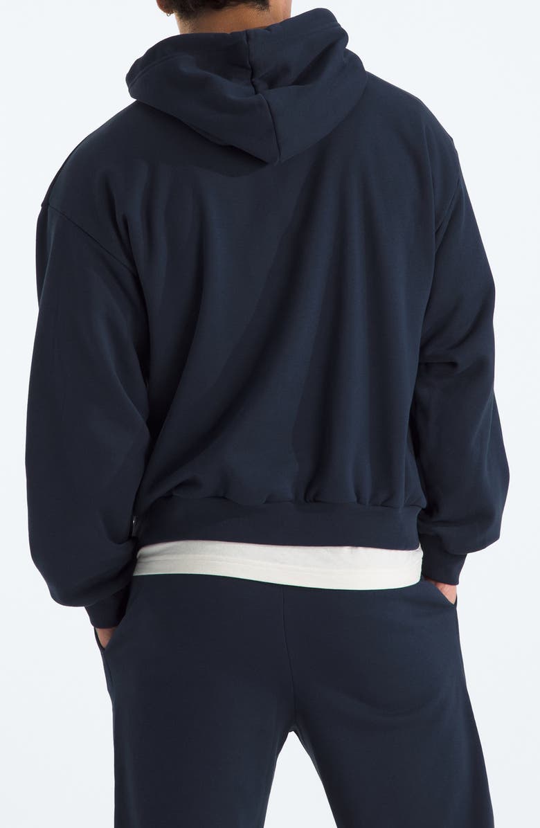 The North Face Evolution Embroidered Oversize Hoodie, Alternate, color, Summit Navy