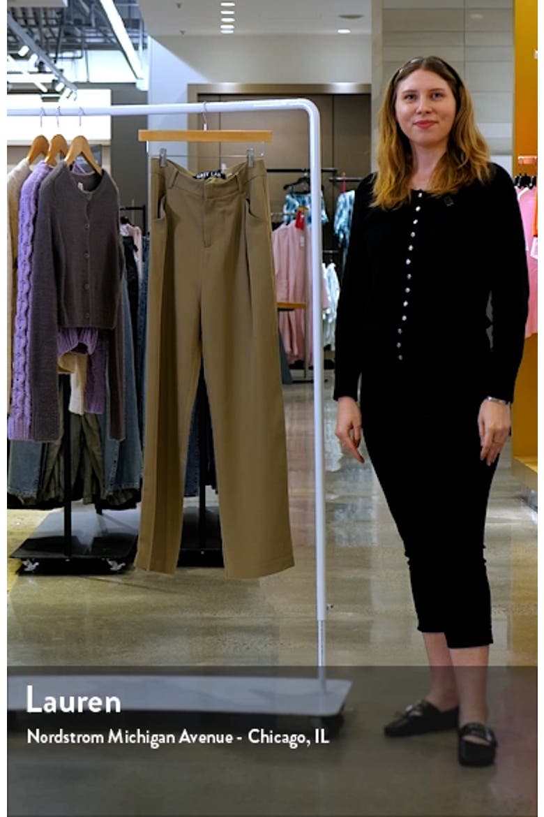High Waist Wide Leg Pants video
