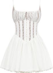 HOUSE OF CB Rosaria Corset Minidress