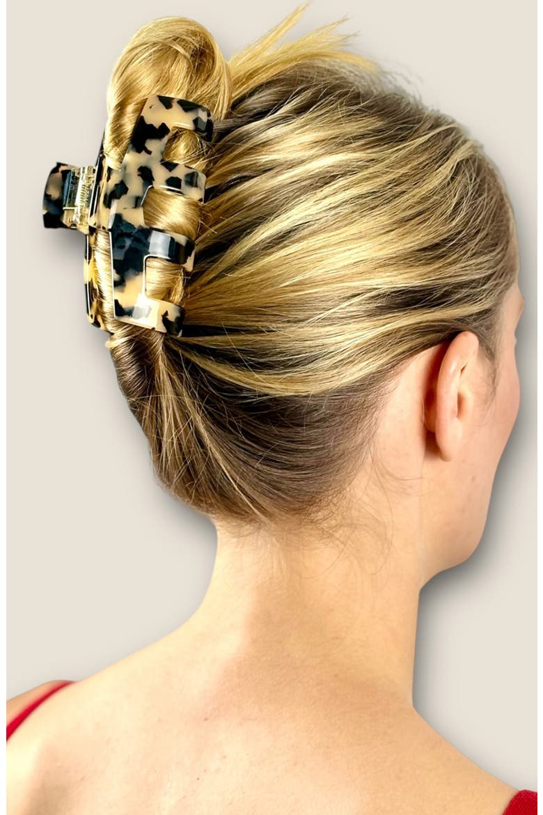 Mae Jaw Clip, Alternate, color, IVORY TOKYO