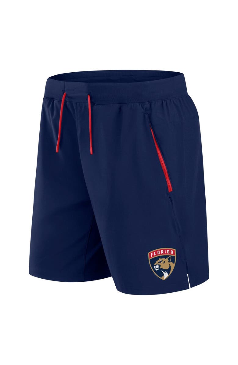 FANATICS Men's Fanatics Navy Florida Panthers Authentic Pro Rink Performance Shorts, Alternate, color, Navy