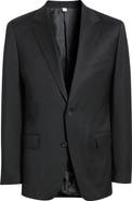 Bonobos Jetsetter Slim Fit Black Stretch Wool Suit Jacket
