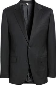 Bonobos Jetsetter Standard Fit Black Stretch Wool Suit Jacket