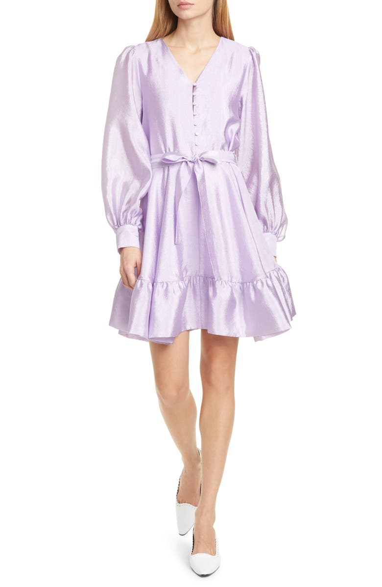 Stine Goya Farrow Long Sleeve Minidress, Main, color,