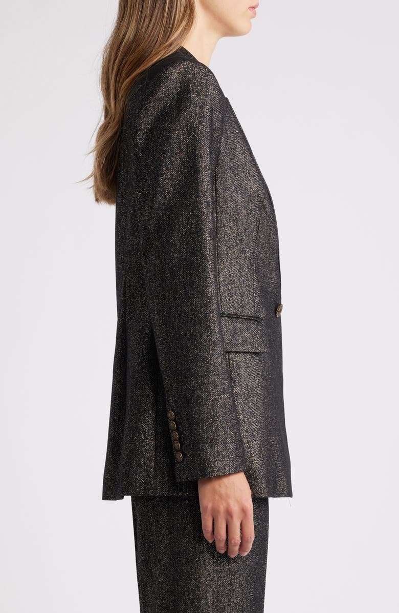 KOBI HALPERIN Kitt Metallic Blazer, Alternate, color, 