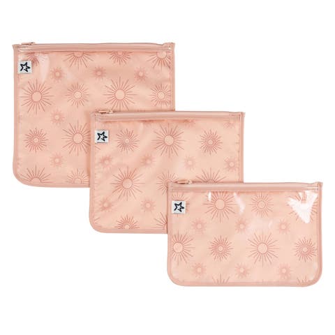 Airline Compliant Toiletry/Cosmetics Travel Bags, 3-Pack