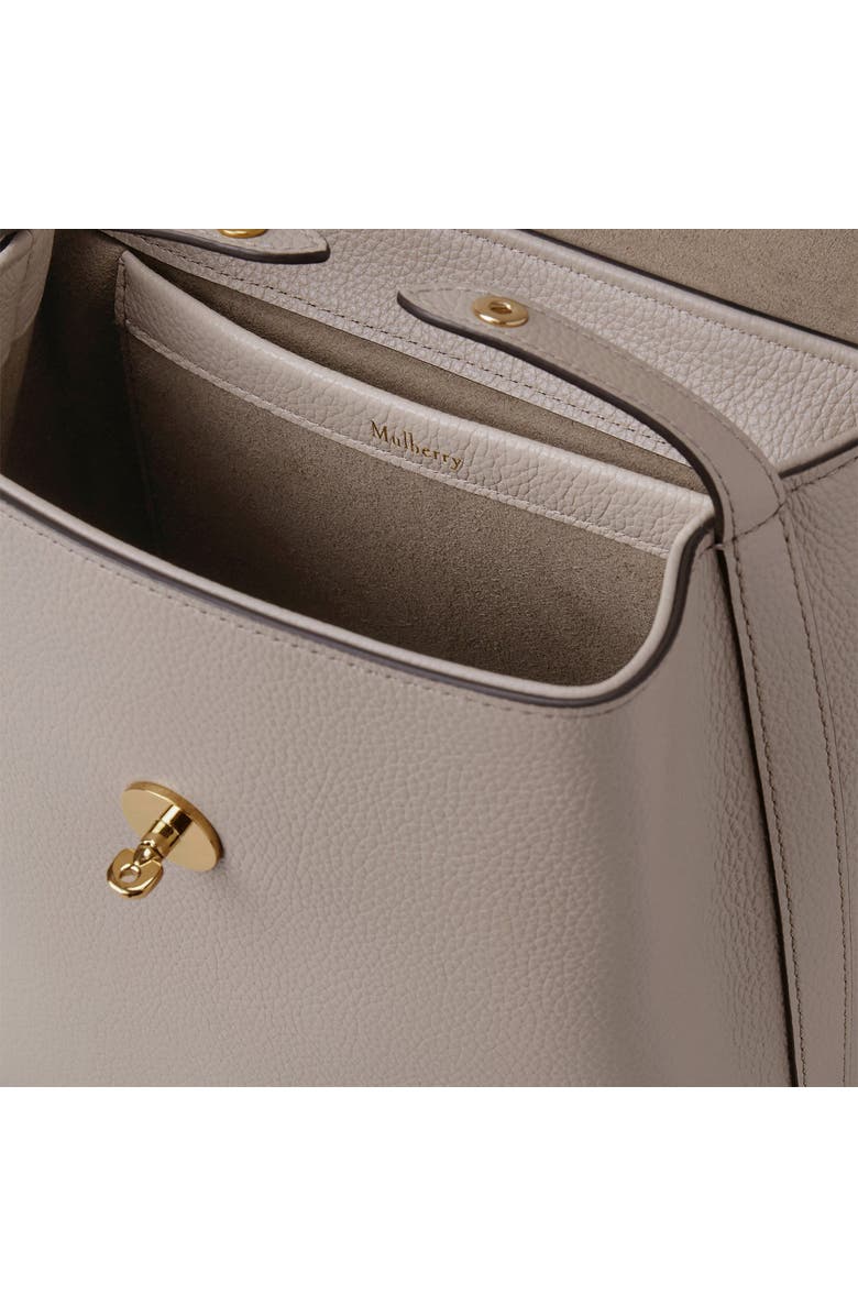 Mulberry Mini Bayswater Leather Backpack, Alternate, color, Cashmere Taupe