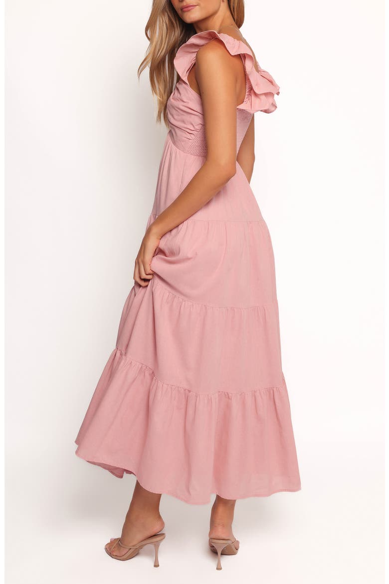 Susie Tiered Maxi Dress, Alternate, color, PINK