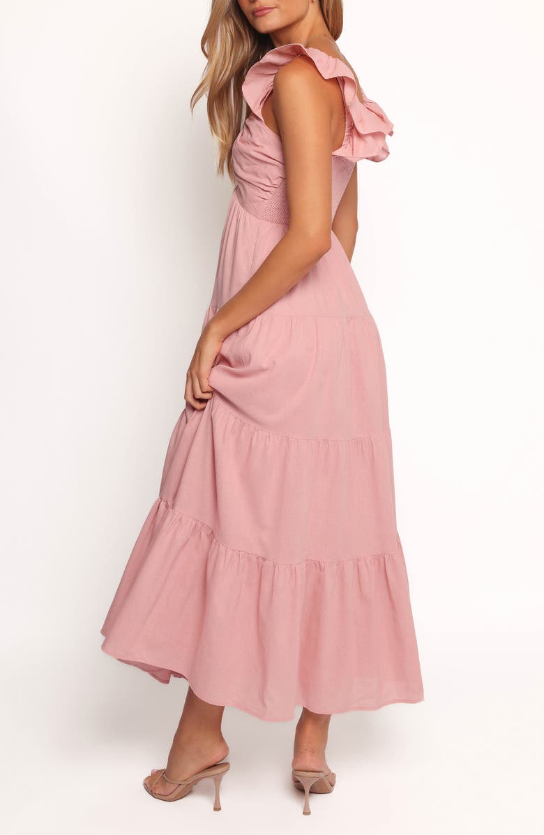 Petal & Pup Susie Tiered Maxi Dress, Alternate, color, Pink