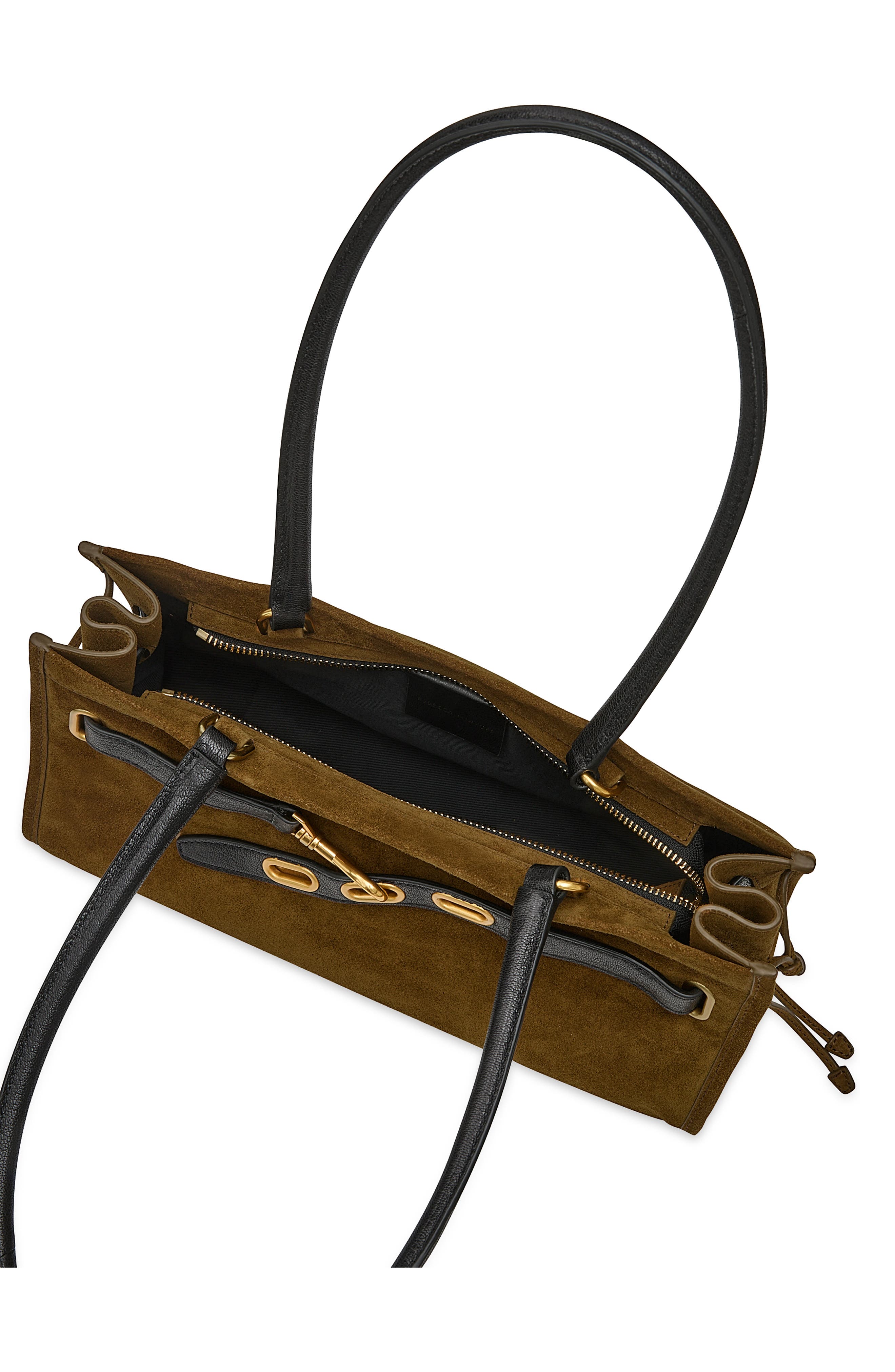 Rebecca Minkoff Crosby Leather Shoulder Bag, Alternate, color, Vintage/Black