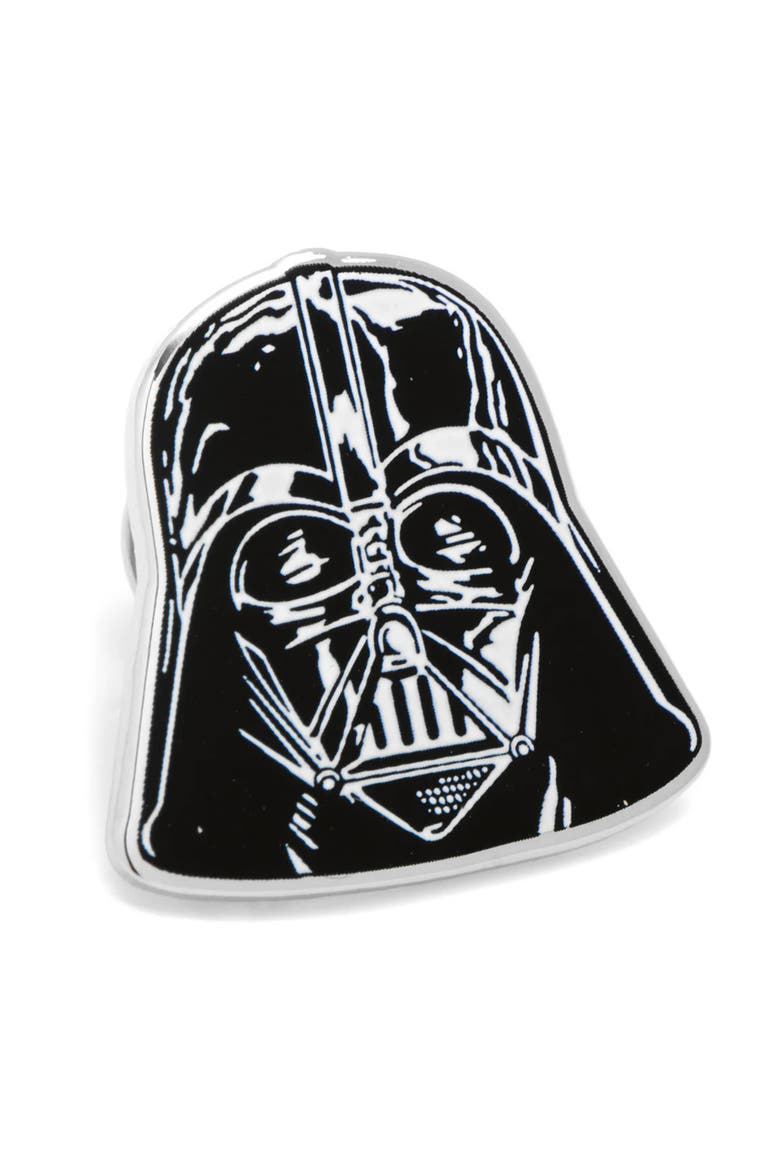 Darth Vader Luke Lightsaber Battle Crew Socks & Lapel Pin Gift Set, Alternate, color, MULTI