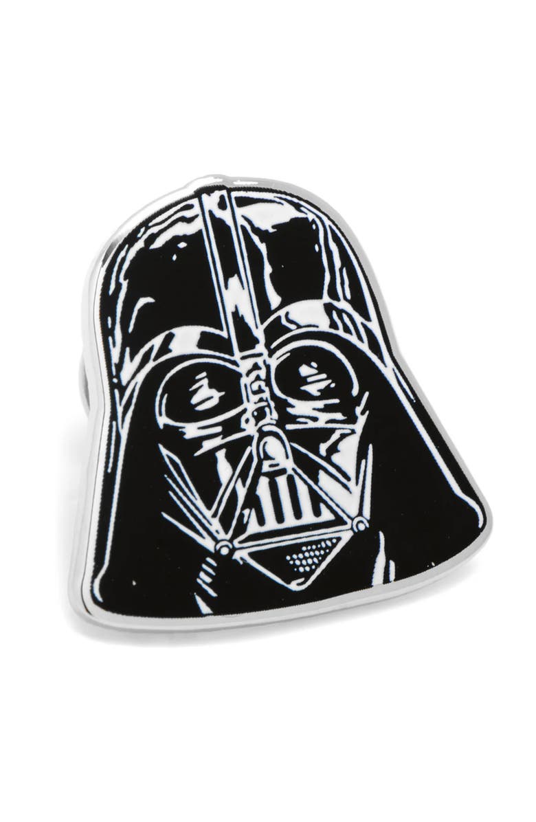 Cufflinks, Inc. Darth Vader Luke Lightsaber Battle Crew Socks & Lapel Pin Gift Set, Alternate, color, Multi