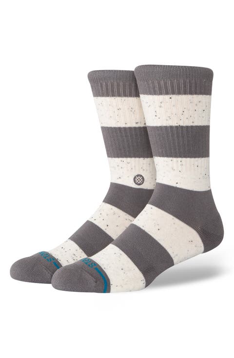 Nep Stripe Crew Socks