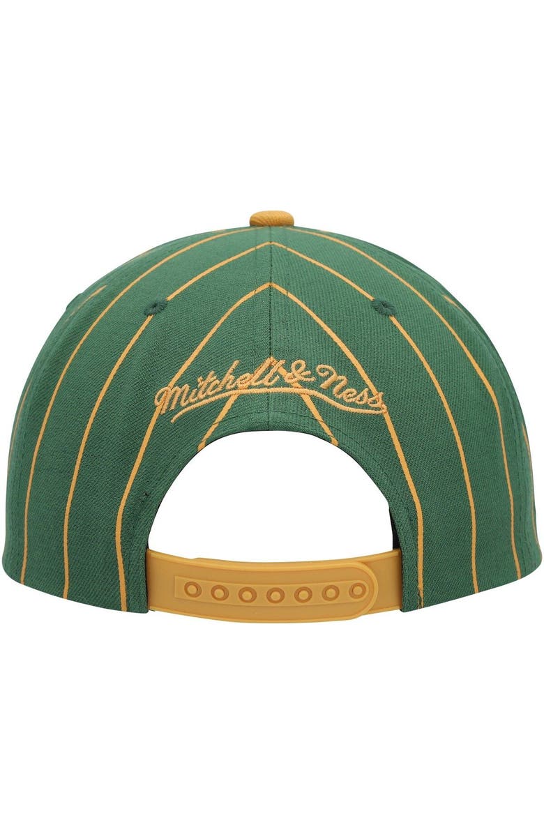 Mitchell & Ness Men's Mitchell & Ness Green Portland Timbers Team Pin Snapback Hat, Alternate, color, 