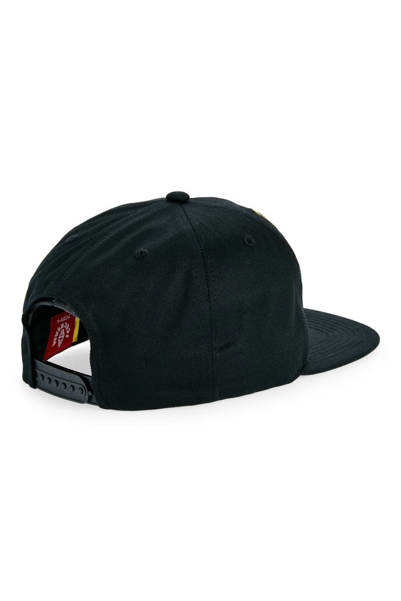 Stack Snapback Baseball Cap, Alternate, color, BLACK