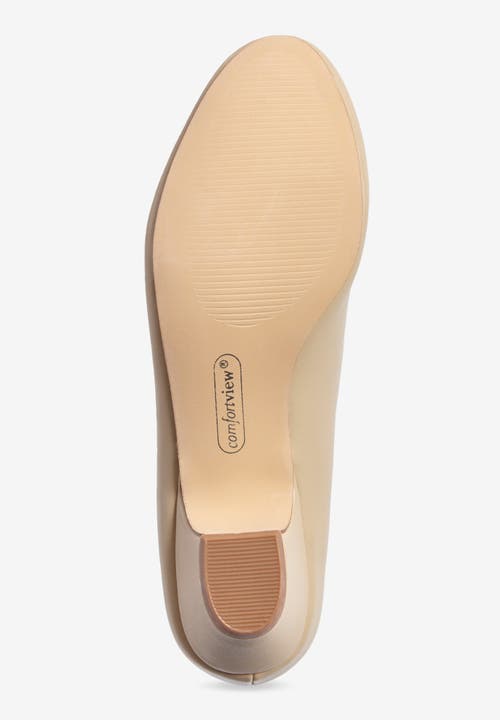 Comfortview The Vida Slip On Pump In Brown