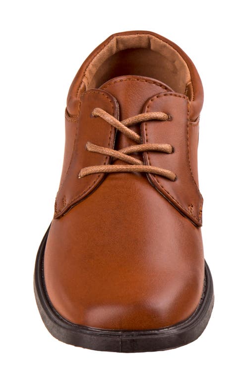 Josmo Little Boys Classic Oxford Casual Dress Shoes In Tan