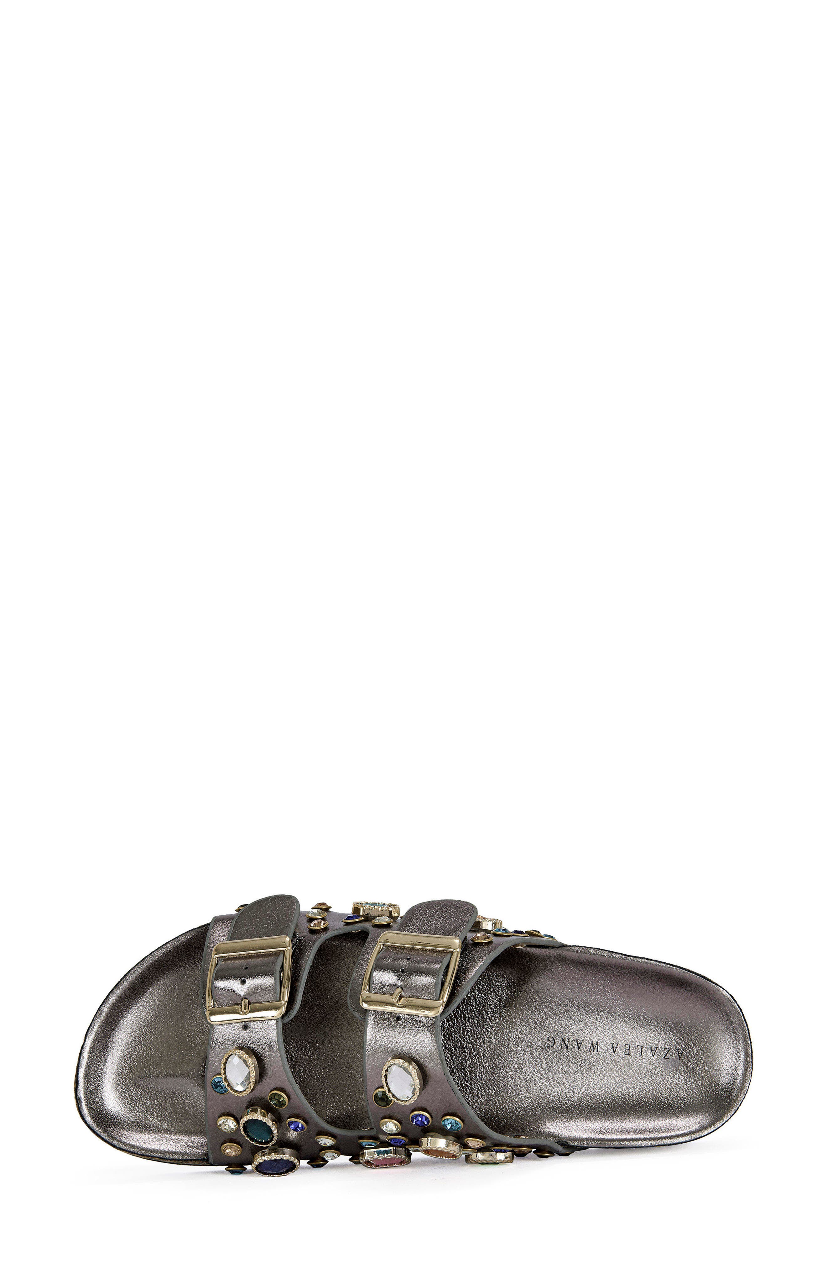 AZALEA WANG Bayleaves Sandal, Alternate, color, 