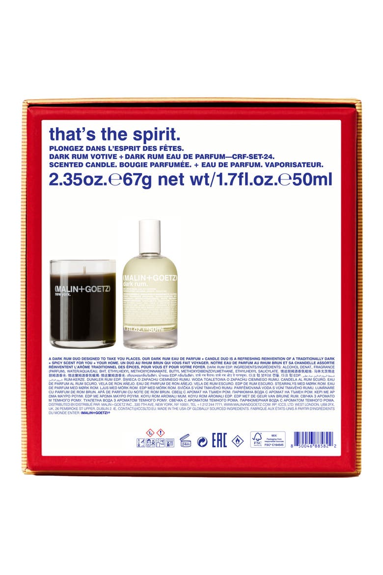 That's The Spirit Dark Rum Fragrance Set $122 Value, Alternate, color, NO COLOR