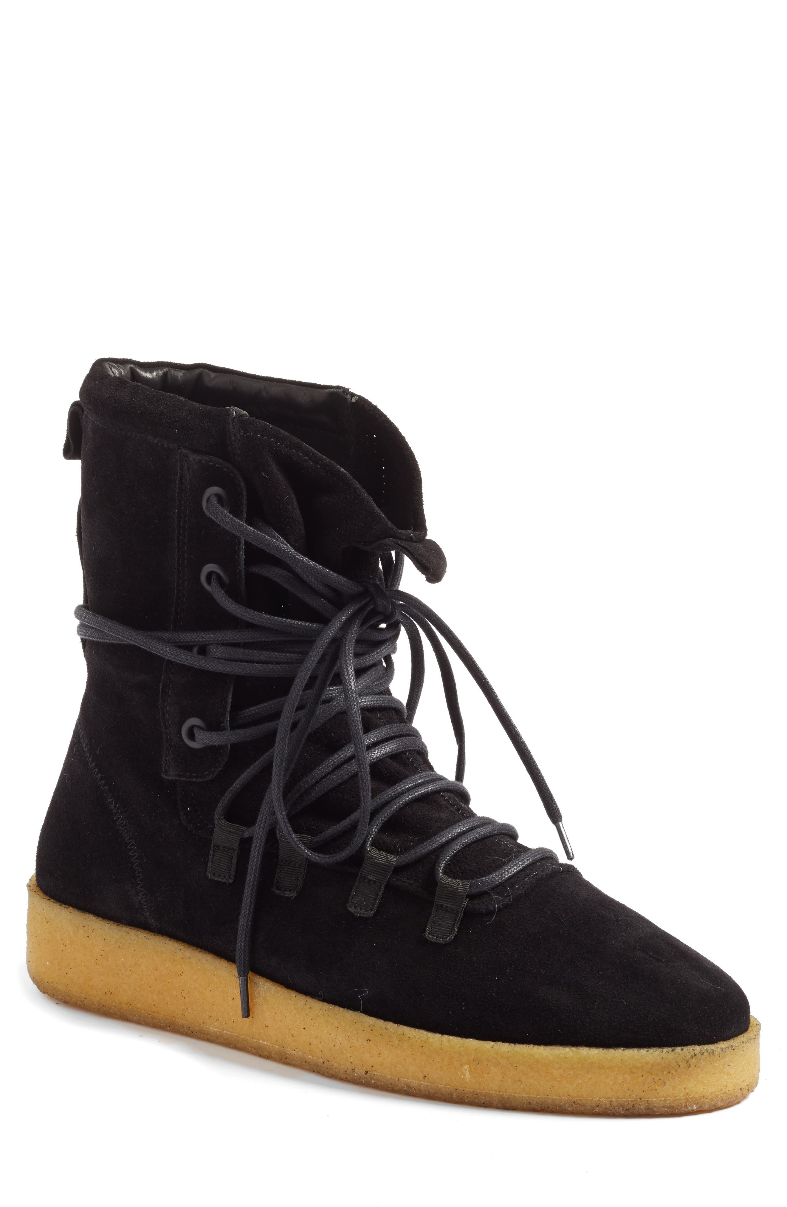 Dusk Boot, Main, color, BLACK SUEDE