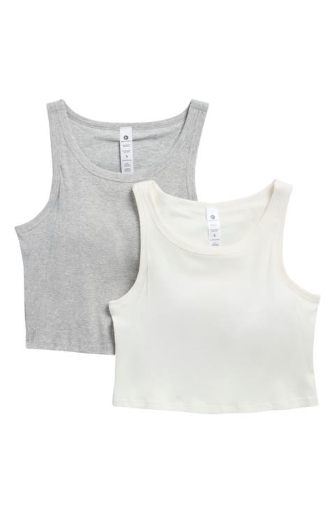 Keira 2-Pack Cotton Rib Tank Tops