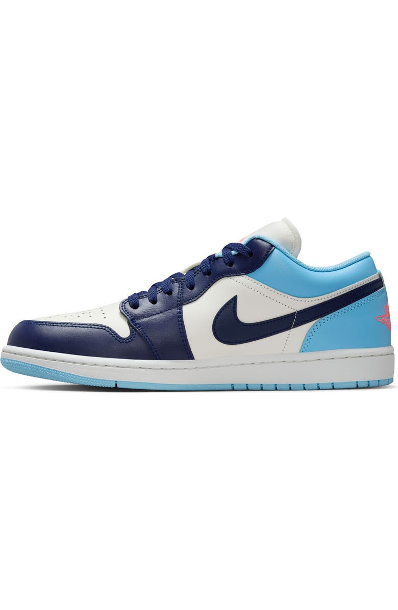 Jordan Air Jordan 1 Low Sneaker, Alternate, color, Sail/ Blue Void