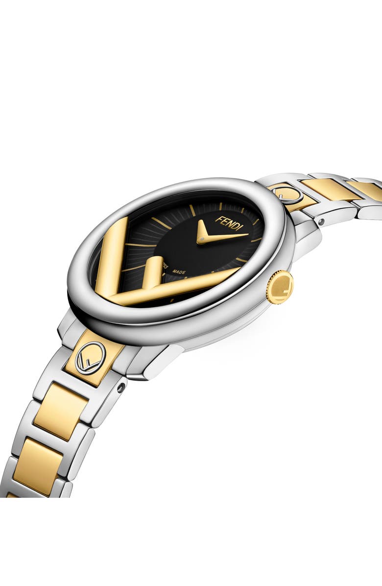Fendi Run Away Bracelet Watch, 28mm, Alternate, color, 
