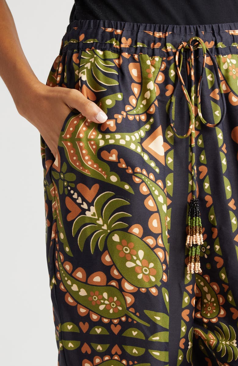 FARM Rio Martina Scarf Print Pants, Alternate, color, 