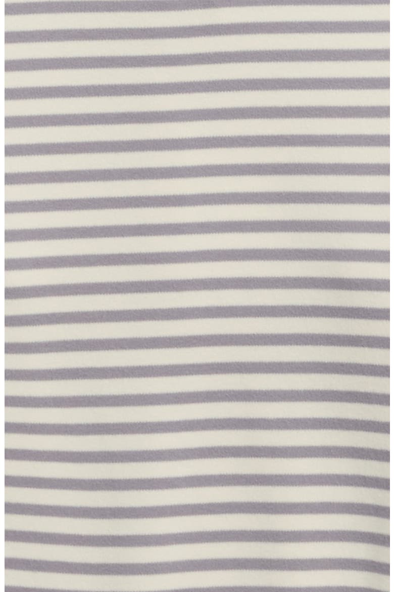 Kids' Stripe Stretch Organic Cotton Romper, Alternate, color, SLATE