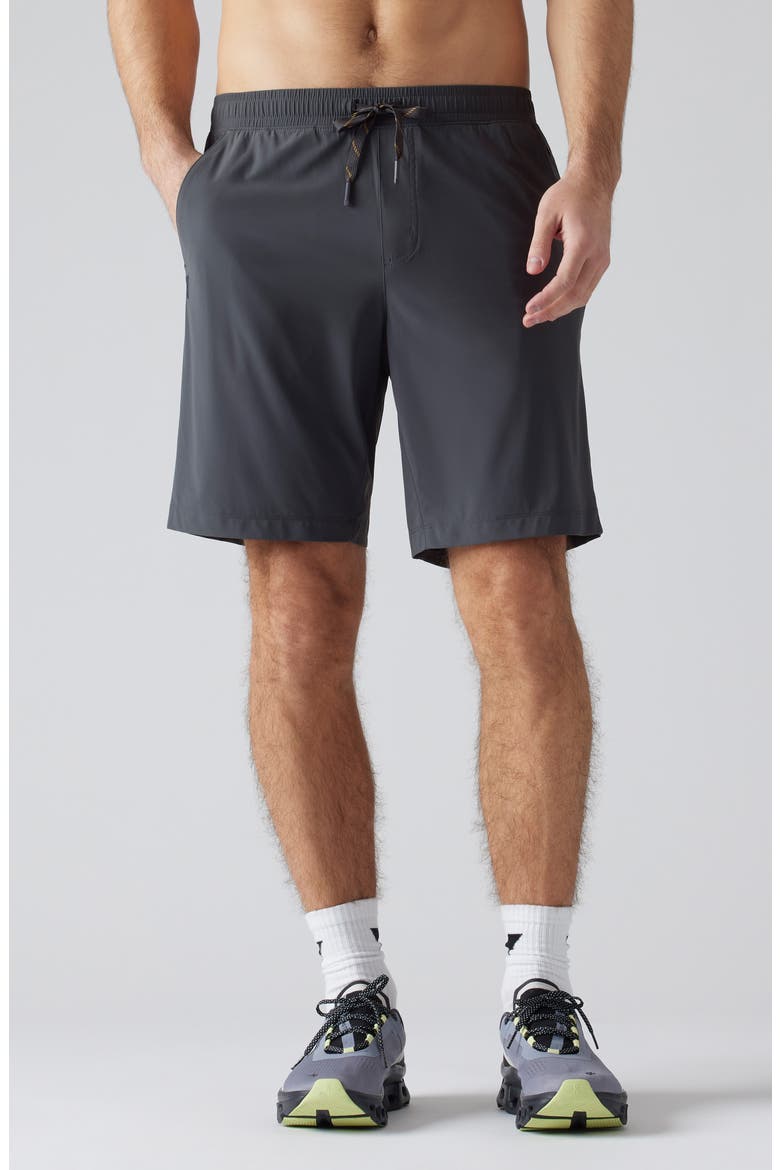 Pursuit 9-Inch Lined Shorts, Main, color, ASPHALT