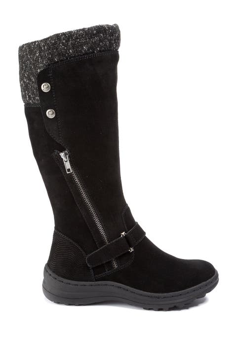 Adele Water Resistant Faux Shearling Boot