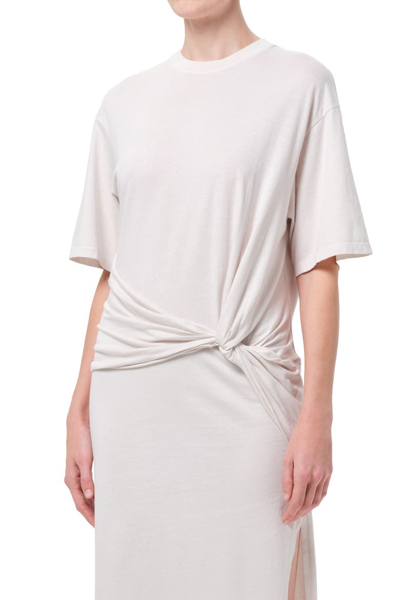 Zanna Twisted Maxi Dress, Alternate, color, BONE LT SANDY WHT