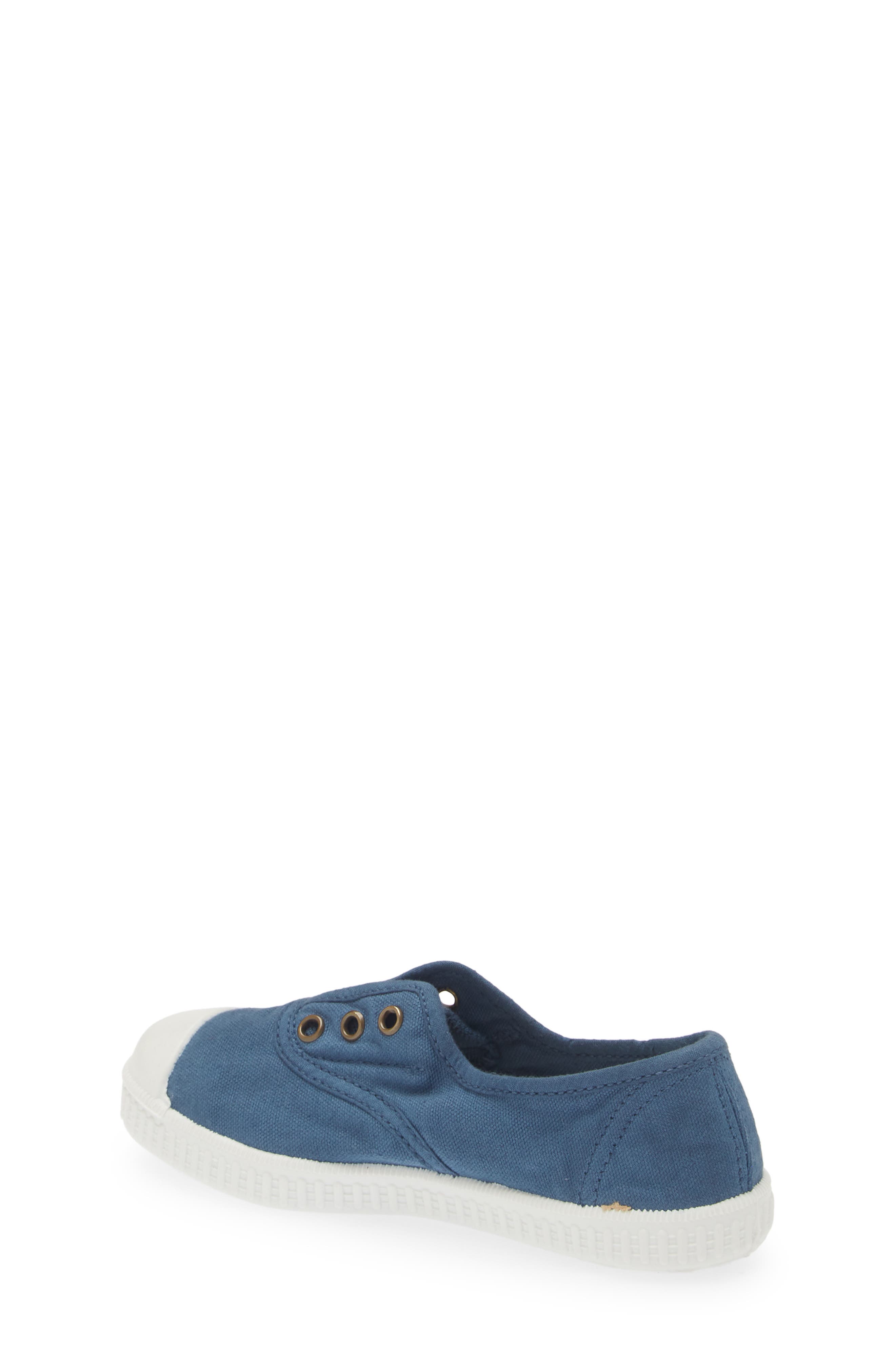 Mini Boden Kids
 Laceless Sneaker, Alternate, color, College Navy