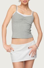 EDIKTED Lilian Layered Stripe Camisole