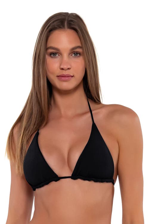 Sunsets Starlette Triangle Top In Black